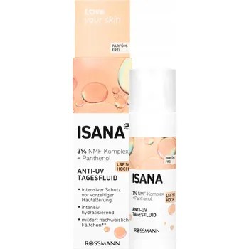 Pleťový krém Pleťový krém s UV ochranou Isana Love Your Skin pro denní použití 30 ml