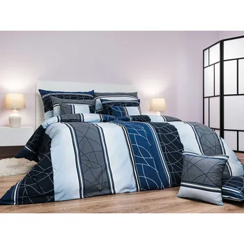 Povlečení Povlečení bavlna Bruno modrý 140x200, 70x90 cm