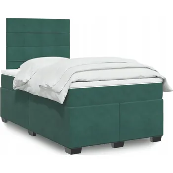 Ložnice Čalouněná dvoulůžková postel VidaXL 120x200 cm bílá