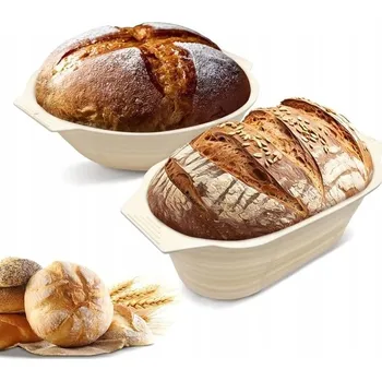 Silikonové ošatky na kynutí chleba kulatý oválné formy