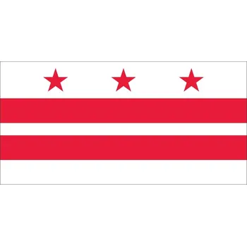 Dekorativní magnet Magnetka vlajka District of Columbia