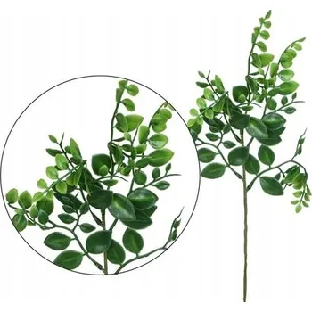 umělá květina Borůvka - větvička 40 cm zelená umělá