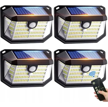 Venkovní osvětlení SOLÁRNÍ LAMPY SVĚTLA DO ZAHRADY LED OSVĚTLENÍ S ČIDLEM POHYBU