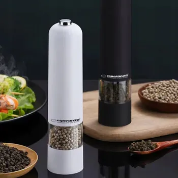 Kuchyňský mlýnek Elektrický mlýnek na koření Esperanza černý 25 W, sada 2v1