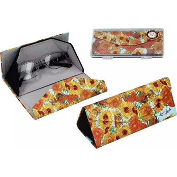 Pouzdro na brýle Skládací pouzdro na brýle - Vincent van Gogh - Slunečnice