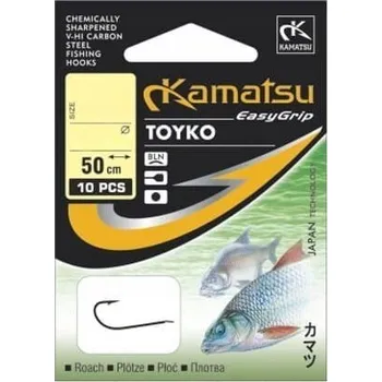 Rybářský háček Kamatsu TOYKO Háčky s návazcem vel. 12 10 Ks