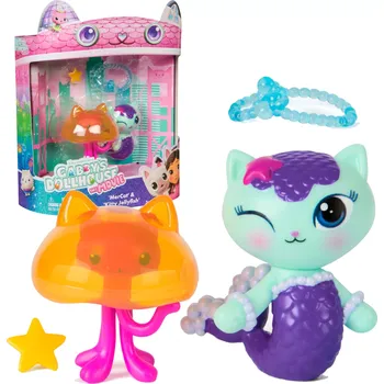 Figurka Gabby’s Dollhouse film – figurky Mořská kočička a Medúza s doplňky