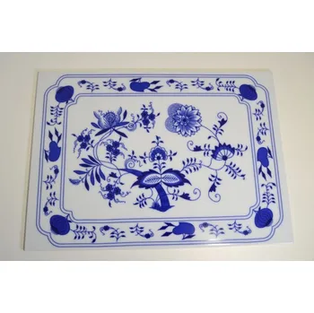 Chňapka Cibulák Podložka pod hrnec 25,6 cm Originál Český porcelán Dubí