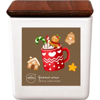 Svíčka Parafínová vonná svíčka Svařené víno - Mulled Wine Aroma Home 1 ks
