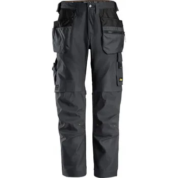 Pánské kalhoty Pánské pracovní kalhoty Snickers odolné strečové kalhoty 6224 ocelové 100