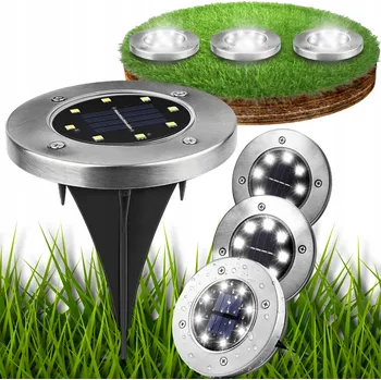 Venkovní osvětlení SOLÁRNÍ ZEMNÍ SVĚTLA Disk Light
