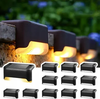 Venkovní osvětlení SOLÁRNÍ LAMPY SVĚTLA DO ZAHRADY LED OSVĚTLENÍ DEKORACE 12 KUSŮ