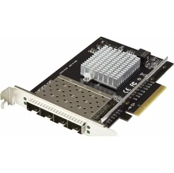 Síťová karta StarTech.com Quad Port 10G SFP+ Network Card, Intel XL710 Open SFP+ Converged Adapter, PCIe 10 Gigabit Ethernet Server NIC, 10GbE Fiber Optic LAN Card Dell PowerEdge HPE ProLiant, NIC Card - 10Gb SFP+