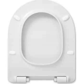 WC sedátko Sedátko na WC mísu Hamberger ROCA GAP ROUND bílé duroplast