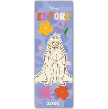Diář Disney Eeyore - Eeyore 2026 - Slimline-Kalender – (EN)