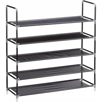 Botník Relaxdays 87 x 90,5 x 29,5 cm Černá