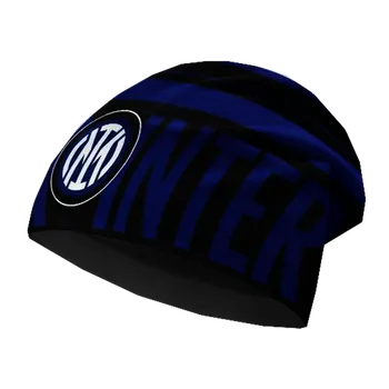 Čepice Numberoplus Dětská fotbalová pletená čepice - Inter Milán