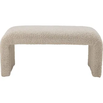 Botník Bloomingville Přírodní lavice, polyester, 100x45x45 cm, Bobbie