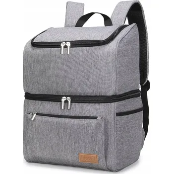 turistický batoh Termo piknikový Batoh GoGreen Batoh Piknikowy Termiczny Torba 21L polyester