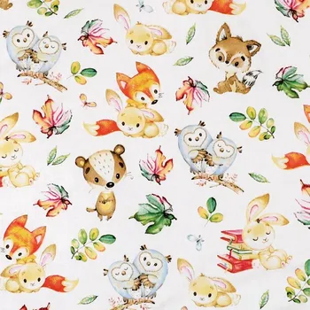 Bellatex Látka metráž bavlněná zvířátka