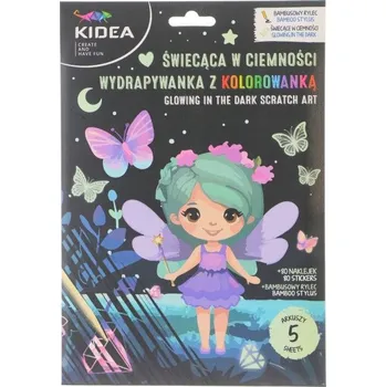 Obraz Škrabací obrázek svítící ve tmě s omalovánkou Magic Kidea