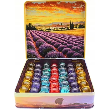 Sada 49 do koupele perel - Borůvka, Levandule, Citrusový květ, Višeň