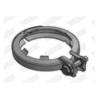 Brzdová hadice Objímka výfukového trubky WALKER 80400