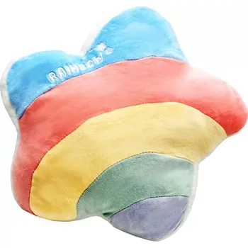 Polštář polštář duhová hvězdička 35 cm