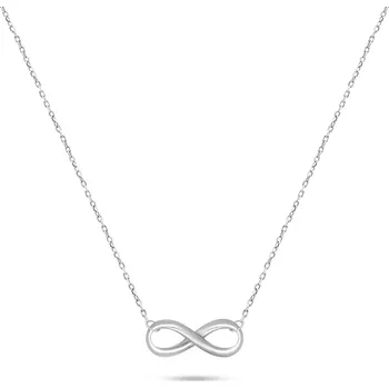 Náhrdelník Brilio Silver Originální stříbrný náhrdelník Nekonečno NCL82W + 2 měsíce na vrácení zboží