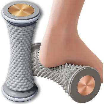 Masážní přístroj REHABILITAČNÍ VÁLEC NA MASÁŽE ROLLER S VÝSTUPKY KOLEČKA AUTOMASÁŽNÍ MASÁŽNÍ PŘÍSTROJ