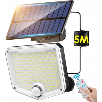 Venkovní osvětlení SOLÁRNÍ LAMPY SVĚTLA DO ZAHRADY LED OSVĚTLENÍ S ČIDLEM POHYBU