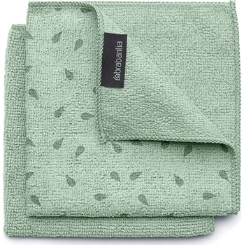 Utěrka Ściereczki z Mikrofibry 2 SZTUKI Zielone SADA na Nádobí Čisticí