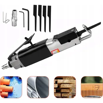 Přímočará pila PNEUMATICKÁ PILA PŘÍMOČARÁ S 4 NOŽI A PILOVÝMI LISTY