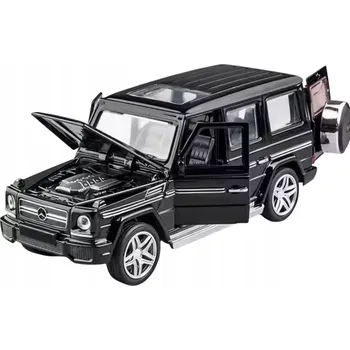 autíčko KRABIČKA + STOJAN Dětské Autíčko , model auta Mercedes G65 1:32