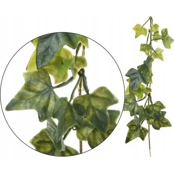 umělá květina Břečťan - listnatý trs 28 cm ZELENÝ L395 umělá dekorace