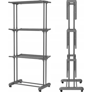 Sušák na prádlo Sušák na prádlo, volně stojící vertikální Vonia 72-72 cm