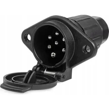 Elektrická zásuvka ZÁSUVKA 7 PIN TYP N 24V PRO NÁVĚS PŘÍVĚS TIR