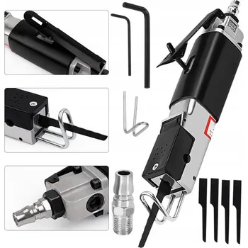 Přímočará pila PNEUMATICKÁ PILA PŘÍMOČARÁ S 4 NOŽI A PILOVÝMI LISTY