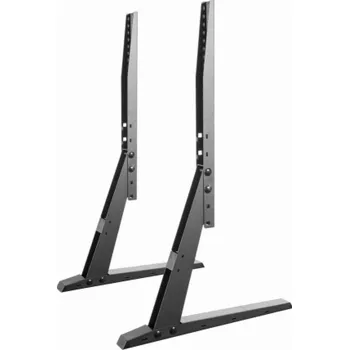 Televizní stolek Gembird TVS-D70F-01 Stolní televizní stolek, 37" - 70", černý