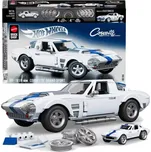Hot Wheels Brick Shop Corvette Grand Sport stavebnice 1:16, 918 dílků