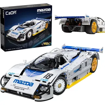 ostatní stavebnice Stavebnice CaDA závodní vůz MAZDA 787B 1:10, 1797 dílků, délka 50 cm