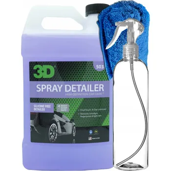 3D Spray Detailer 3.8L Rychlý Detailer na Lak Auta, Sklo a Chrom