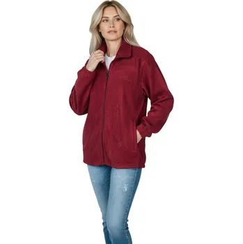 Dámské oblečení Tovta Dámská fleecová mikina ADELA Barva: Červená, Velikost: M