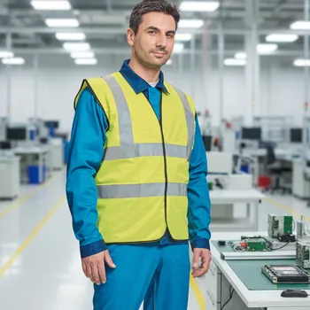 reflexní vesta CERVA GROUP Vesta LYNX ESD, různé barvy Velikost XL žlutá