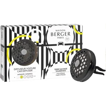 Vůně do auta MAISON BERGER PARIS Maison Berger – Vůně do auta Gun Metal s vůní Wilderness