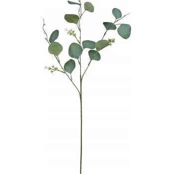 umělá květina Eukalyptus – větvička 63 cm ZELENÁ