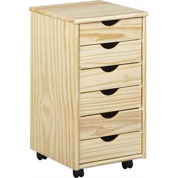 Komoda Knihovna Inter Link 35 cm x 65 cm x 40 cm borovice