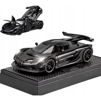 autíčko Model auta Koenigsegg JESKO 1:32 Krabička + Podstavec Sport