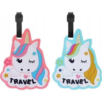 Příslušenství k zavazadlu ŠTÍTEK NA ZAVAZADLA JMENOVKA NA KUFR X2