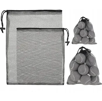Cestovní taška Síťované vaky na míče, přenosná taška na hračky a oblečení, 2 Kusů